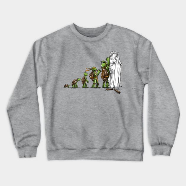 Michelangelo Crewneck Sweatshirt by AlbertoArni